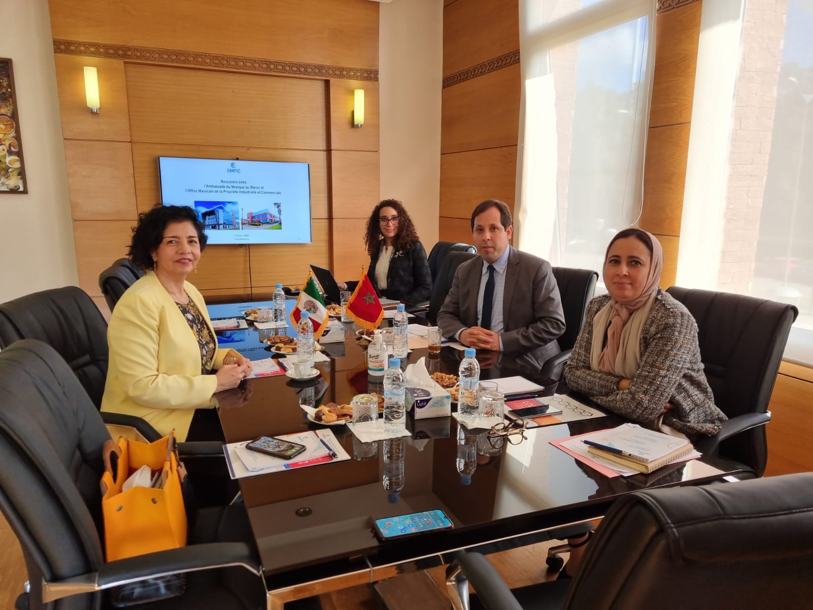 Rencontre entre DG de l'OMPIC et l'Ambassadeur du Mexique au Maroc