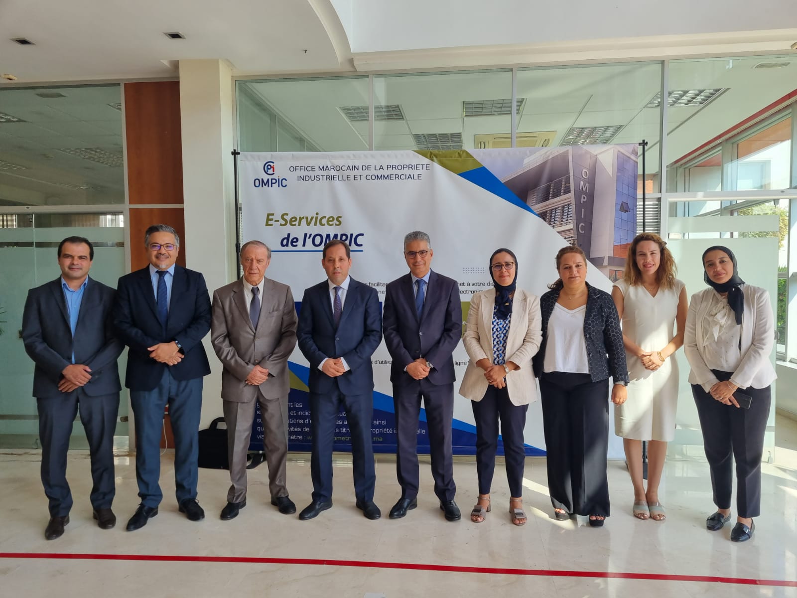 Rencontre entre M. Abdelaziz Babqiqi, Directeur Général de l'Office Marocain de la Propriété Industrielle et Commerciale (OMPIC) et M. Amine BAAKILI, Président de l’Ordre Des Experts Comptables