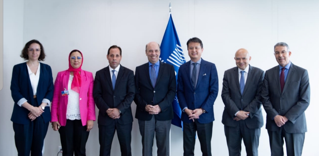 Rencontre entre la délégation marocaine présidée par M. Omar ZNIBER et M. Daren TANG, Directeur Général de l'OMPI