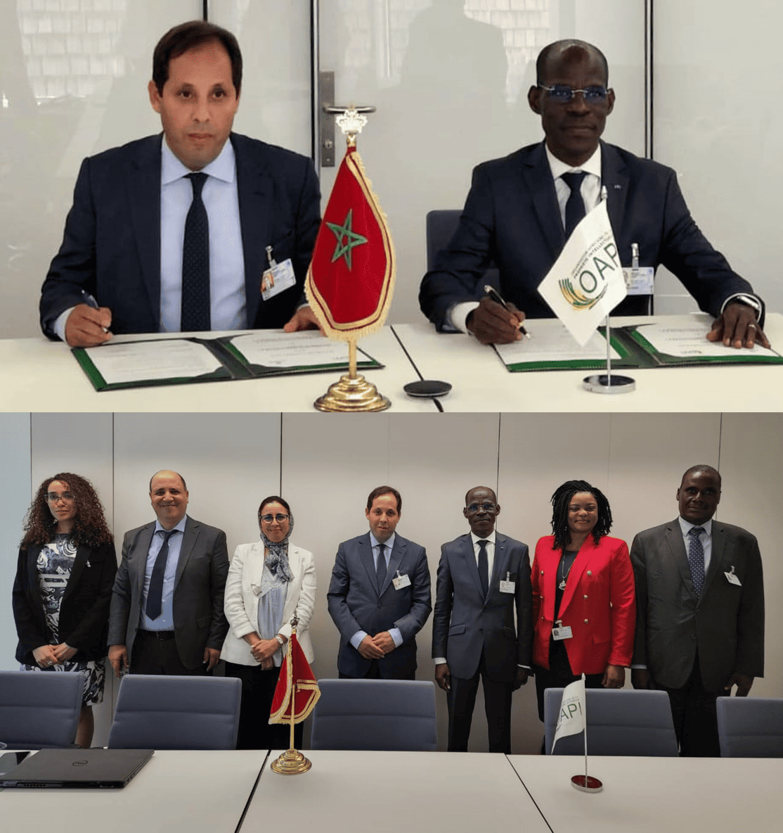 Signature à Genève d’un Mémorandum d’Entente entre l'OMPIC et l’Organisation Africaine de la Propriété Intellectuelle