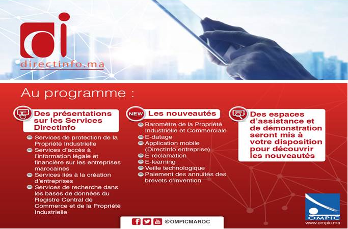 Demi journée d'information sur les nouveaux services en ligne de l'OMPIC