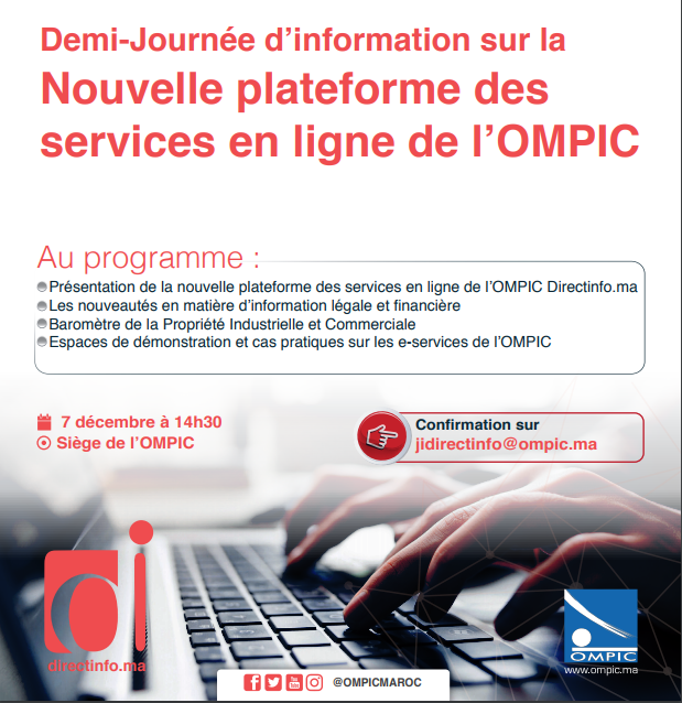 Demi-journée d’information sur la Nouvelle plateforme de services en ligne directinfo.ma