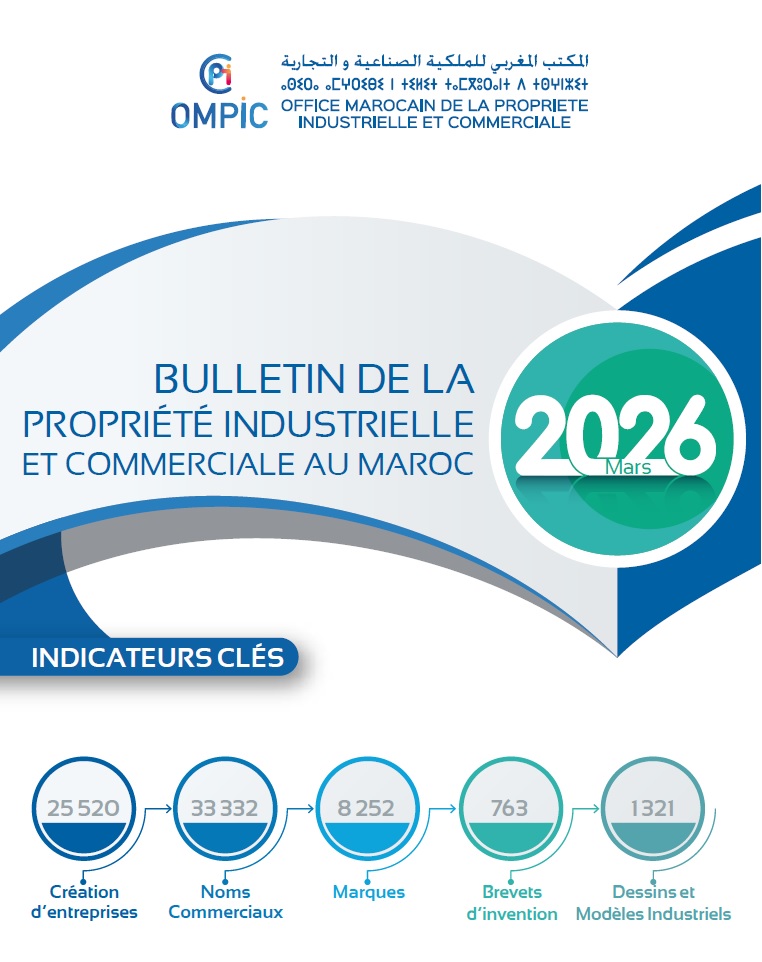 BULLETIN DE LA PROPRIÉTÉ INDUSTRIELLE ET COMMERCIALE JANVIER-MARS 2026