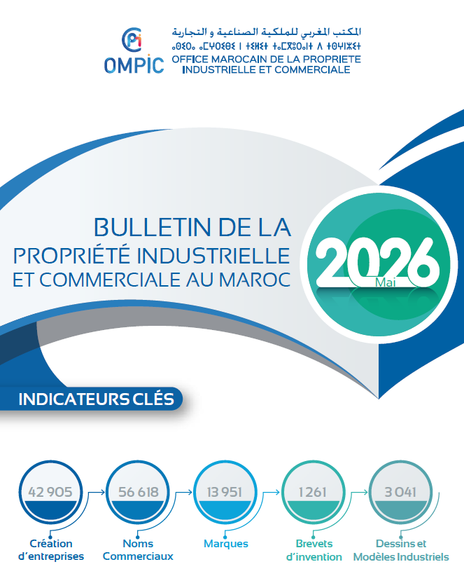 BULLETIN DE LA PROPRIÉTÉ INDUSTRIELLE ET COMMERCIALE JANVIER-JUILLET 2026